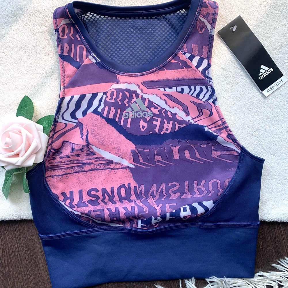 Adidas Aeroready Crop Tank Top